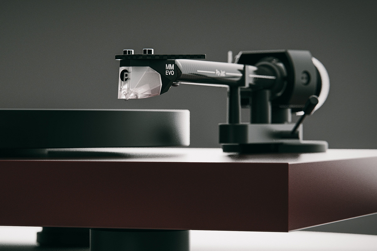 Pro-Ject Debut EVO 2 Satin Steel Blue - gramofon analogowy Pro-Ject Debut EVO 2 Satin Steel Blue - gramofon analogowy