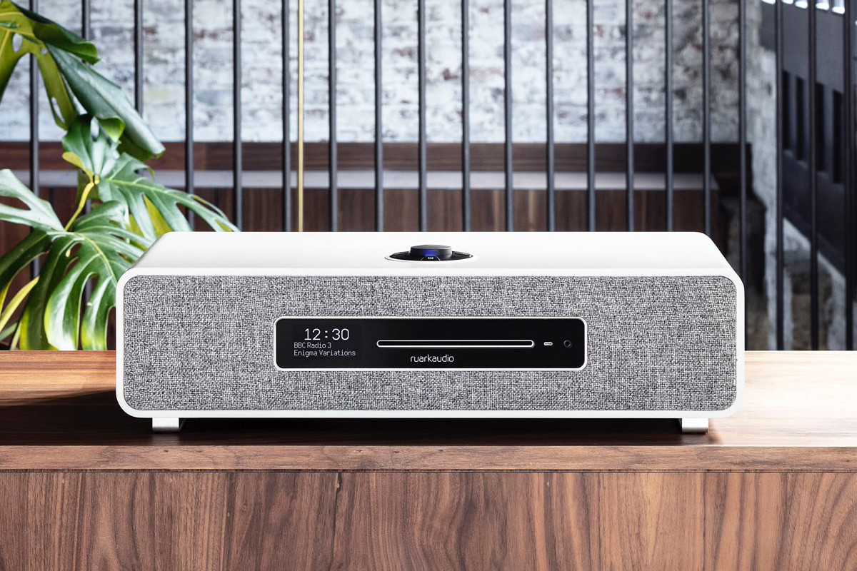 Ruark Audio R5 Soft Grey - system audio typu "all-in-one" Ruark Audio R5 Soft Grey - system audio typu "all-in-one"