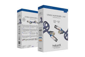 Inakustik Premium XLR - przewód 2xXLR/2xXLR | interkonekt stereo o długości 3 m