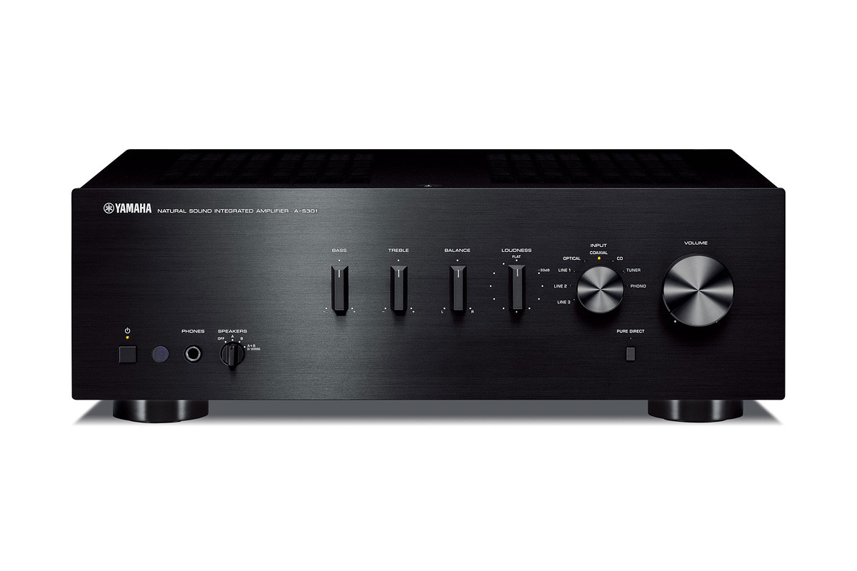 Yamaha A-S301 Black - wzmacniacz stereo