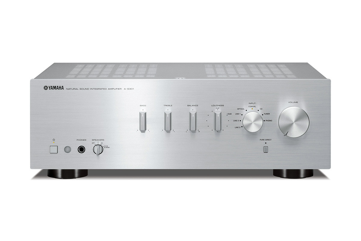 Yamaha A-S301 Silver - wzmacniacz stereo