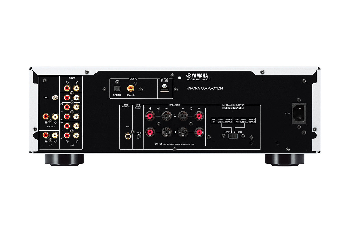 Yamaha A-S701 Silver - wzmacniacz stereo Yamaha A-S701 Silver - wzmacniacz stereo