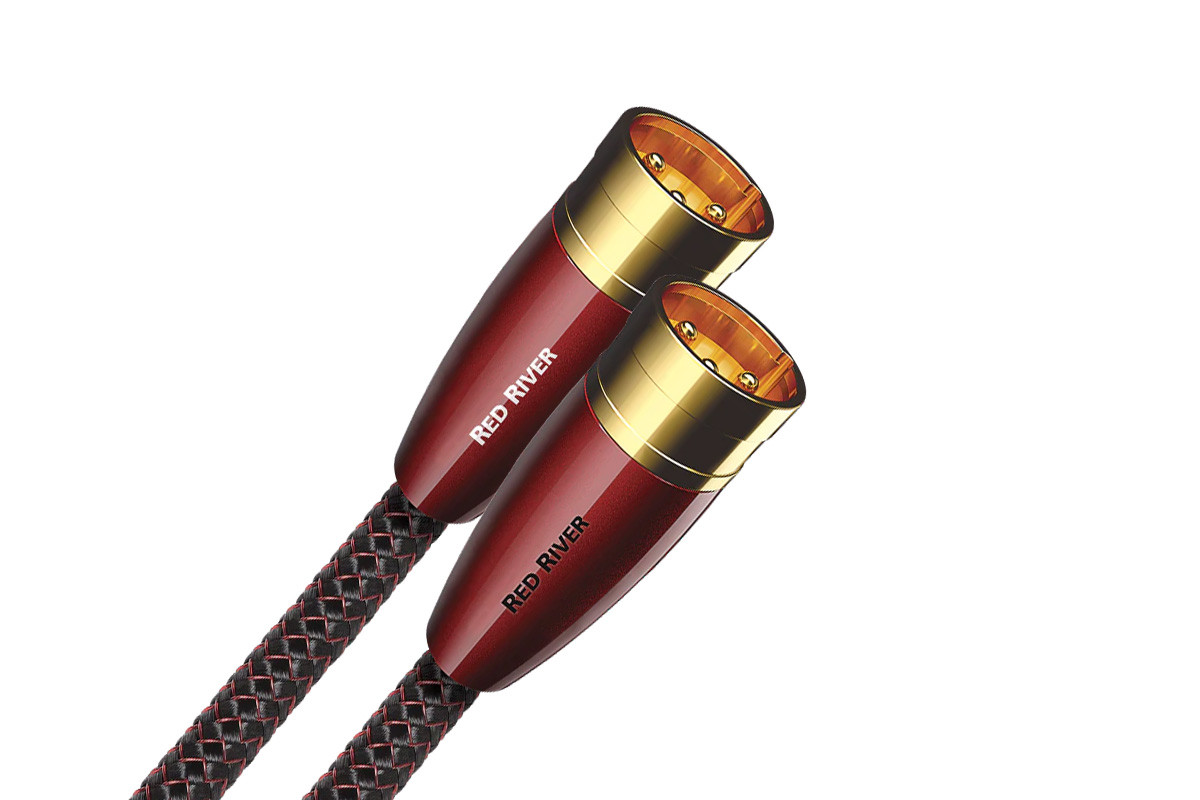 Audioquest Red River XLR - przewód 2xXLR/2xXLR | interkonekt stereo o długości 0,5 m