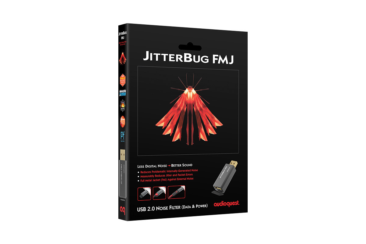 Audioquest JitterBug FMJ - reduktor szumów Audioquest JitterBug FMJ - reduktor szumów