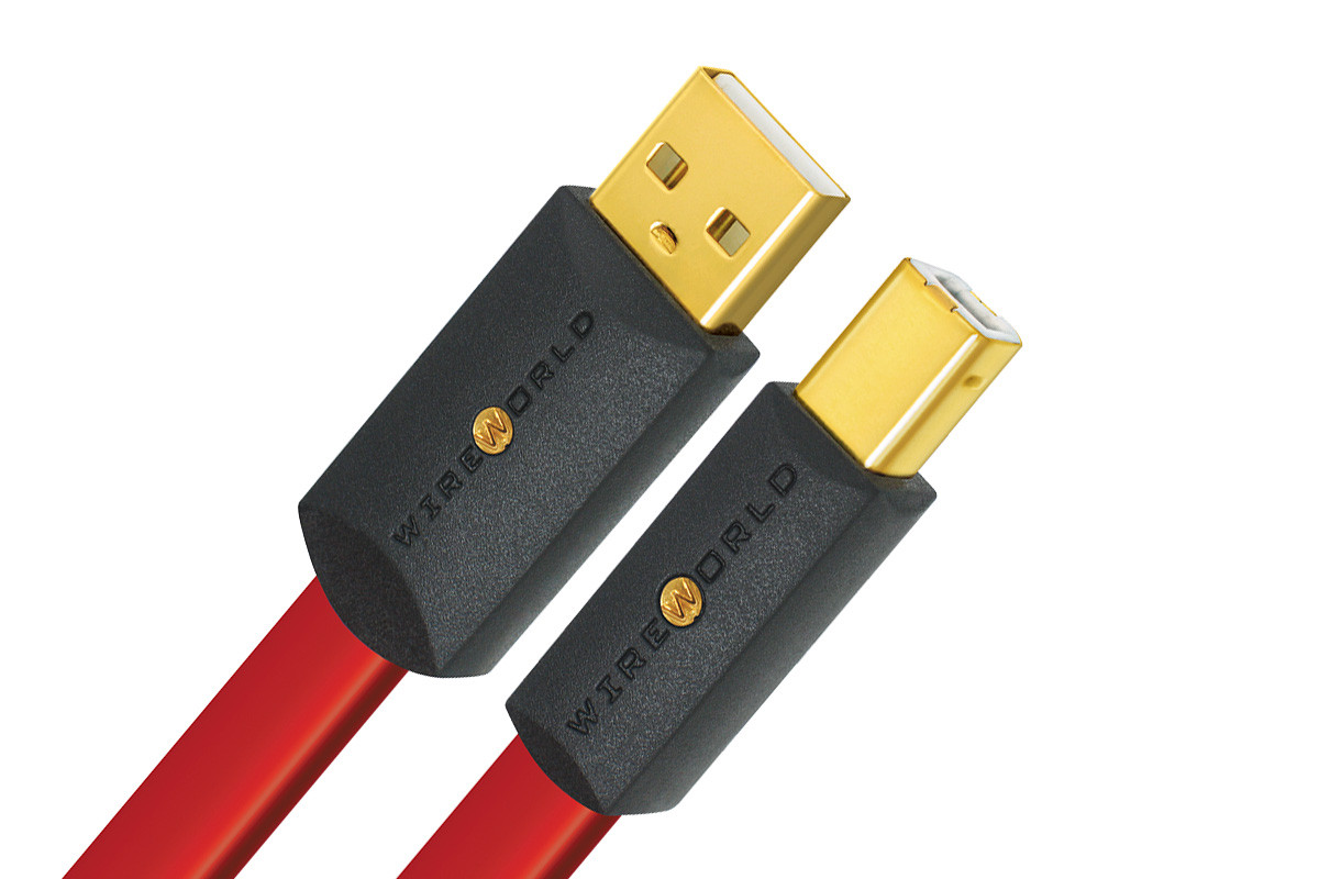 Wireworld Starlight 8 S2AB/0,6 - przewód USB 2.0 A/B o długości 0,6 m