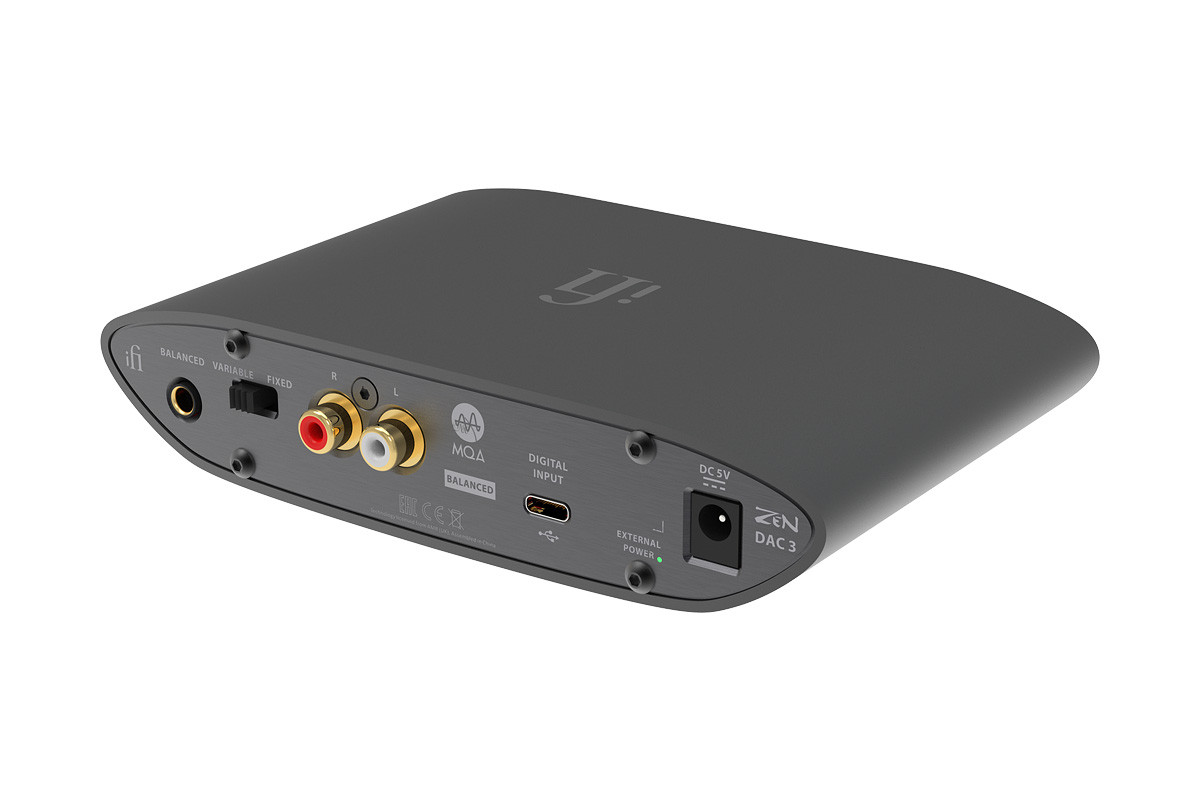 iFi audio ZEN DAC 3 - przetwornik cyfrowo-analogowy DAC USB ze wzmacniaczem słuchawkowym iFi audio ZEN DAC 3 - przetwornik cyfrowo-analogowy DAC USB ze wzmacniaczem słuchawkowym