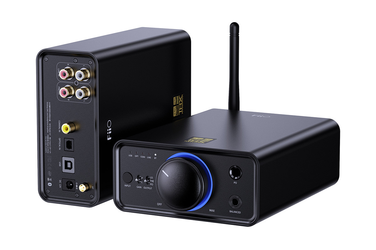 FiiO K7 BT - wzmacniacz słuchawkowy z przetwornikiem DAC USB i Bluetooth FiiO K7 BT - wzmacniacz słuchawkowy z przetwornikiem DAC USB i Bluetooth
