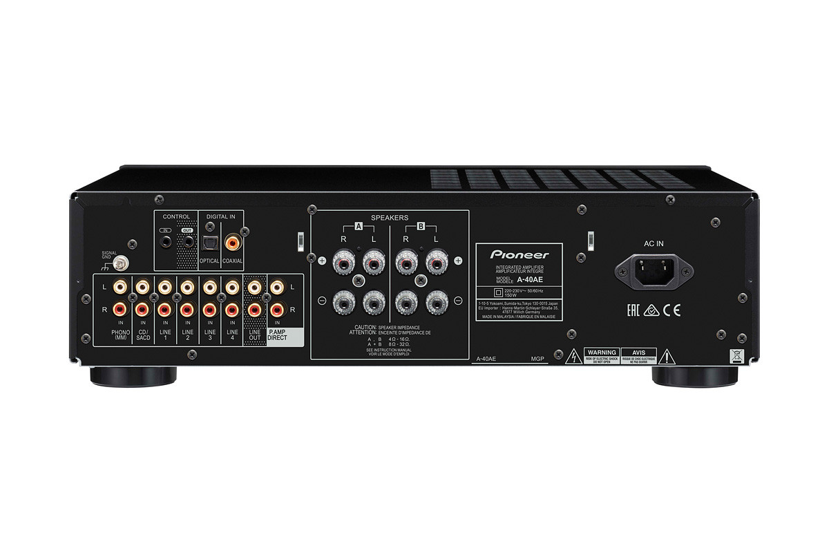 Pioneer A-40AE Black - wzmacniacz stereo Pioneer A-40AE Black - wzmacniacz stereo
