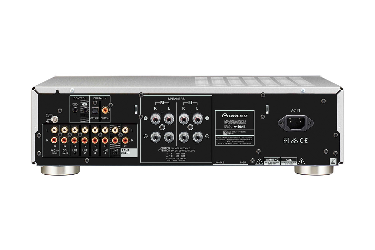 Pioneer A-40AE Silver - wzmacniacz stereo Pioneer A-40AE Silver - wzmacniacz stereo