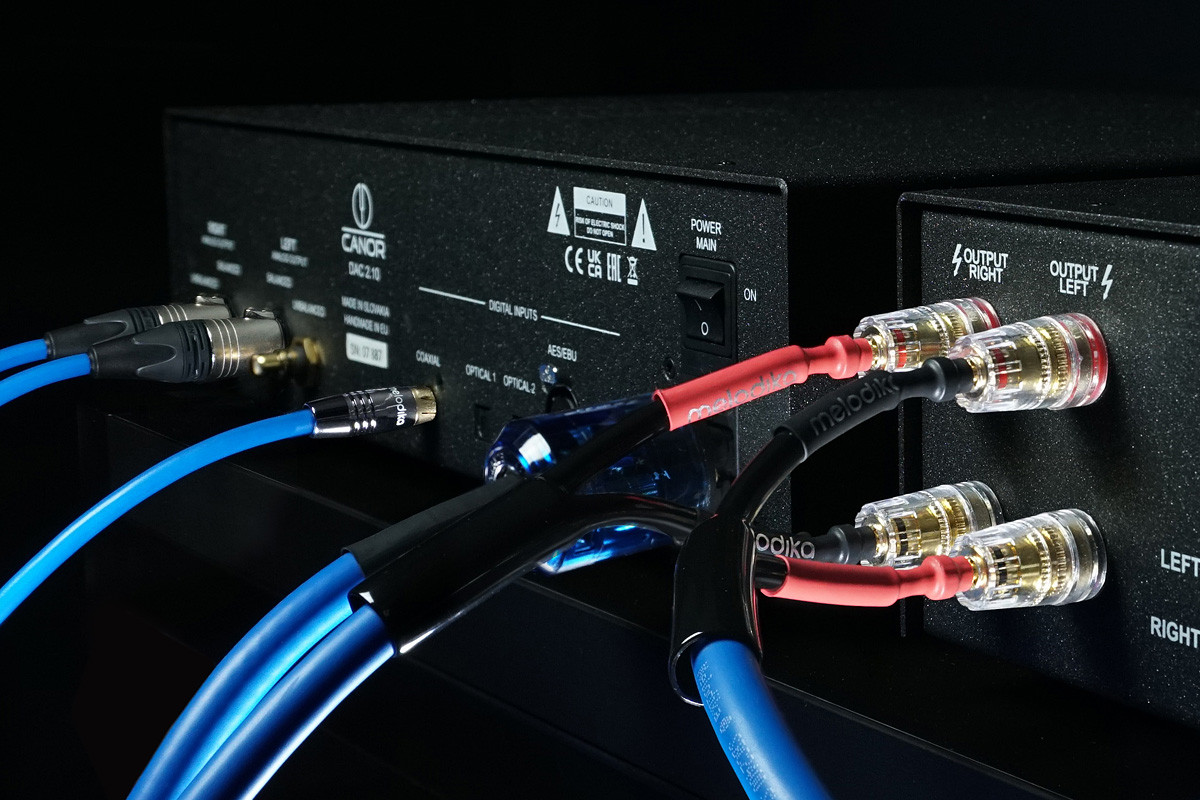 Melodika Sky Blue SBSC1535 - kabel głośnikowy | konfekcjonowany 2x 3,5 m