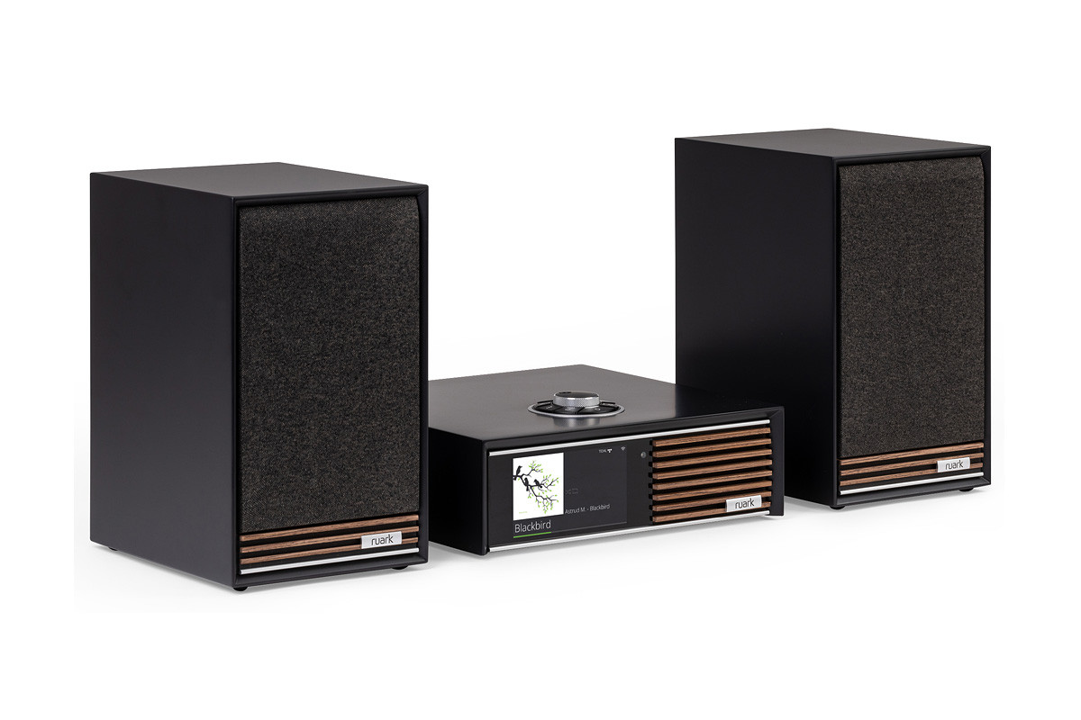 Ruark Audio R610 Sabre-R Satin Charcoal - sieciowy mini system audio