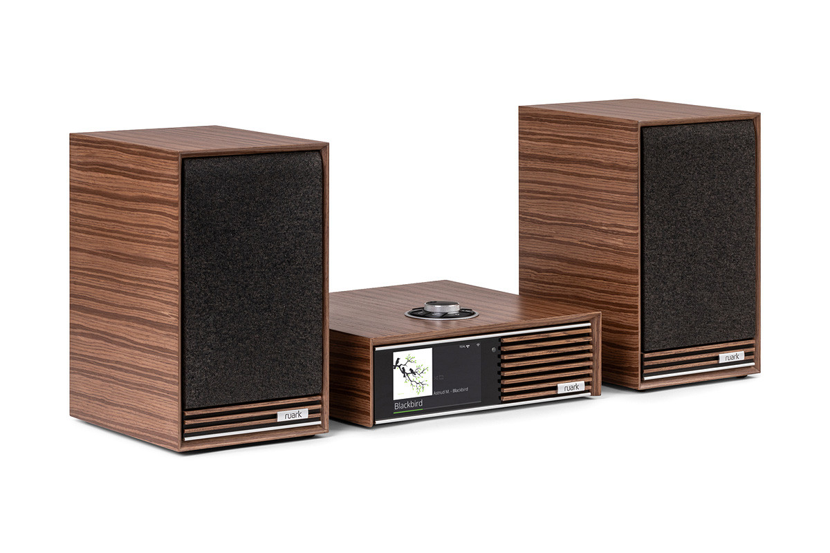 Ruark Audio R610 Sabre-R Fused Walnut - sieciowy mini system audio