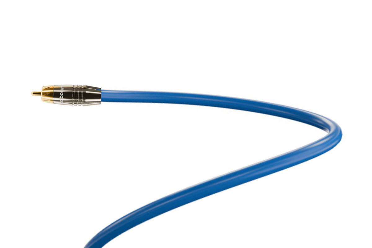 Melodika Sky Blue SBCX05 - przewód 1xRCA/1xRCA typu coaxial o długości 0,5 m Melodika Sky Blue SBCX05 - przewód 1xRCA/1xRCA typu coaxial o długości 0,5 m