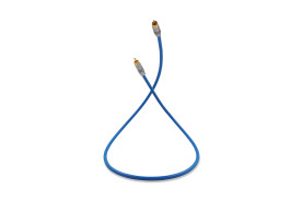 Melodika Sky Blue SBCX10 - przewód 1xRCA/1xRCA typu coaxial o długości 1 m Melodika Sky Blue SBCX10 - przewód 1xRCA/1xRCA typu coaxial o długości 1 m