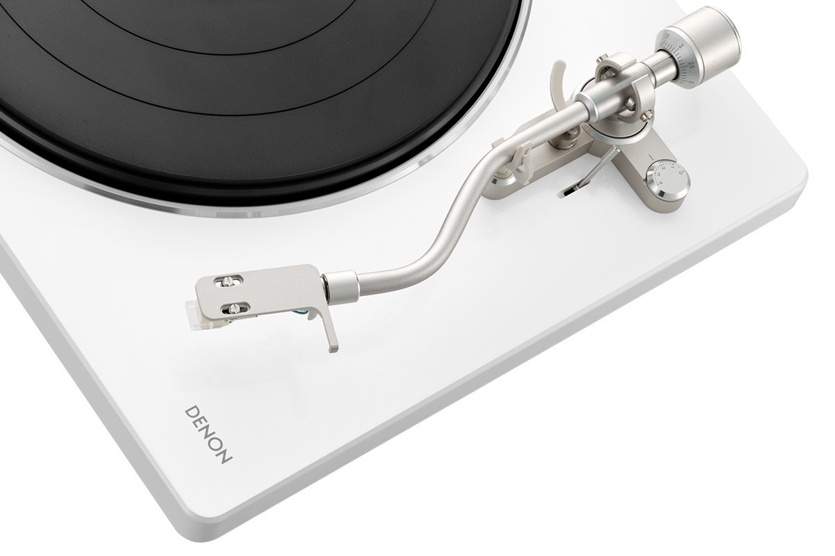 Denon DP-400 White - gramofon analogowy