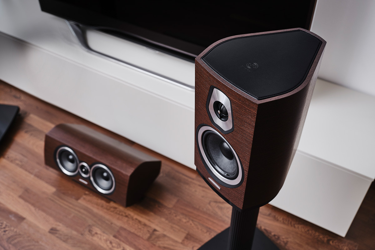 Sonus Faber Sonetto II Walnut - kolumny podstawkowe