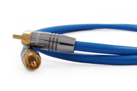 Melodika Sky Blue SBSW60 - przewód 1xRCA/1xRCA do subwoofera o długości 6 m