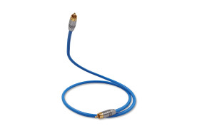 Melodika Sky Blue SBSW200 - przewód 1xRCA/1xRCA do subwoofera o długości 20 m