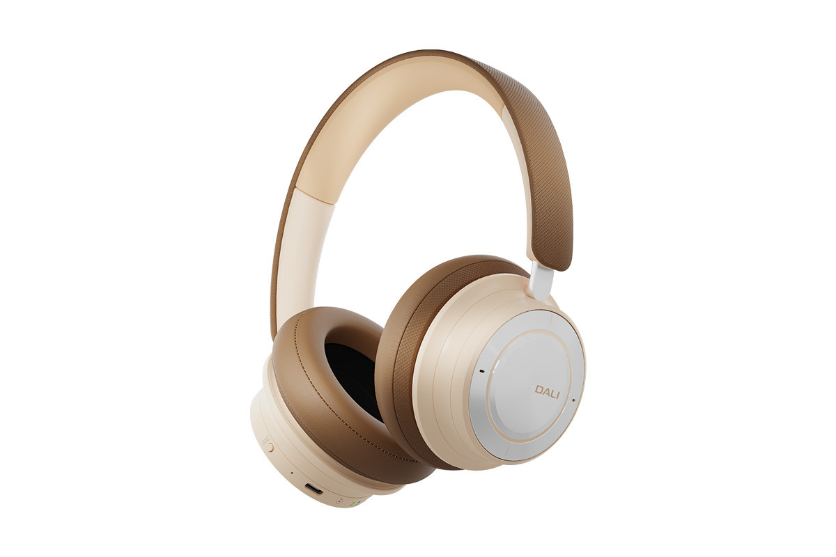 Dali IO-8 Caramel White - słuchawki bezprzewodowe Bluetooth