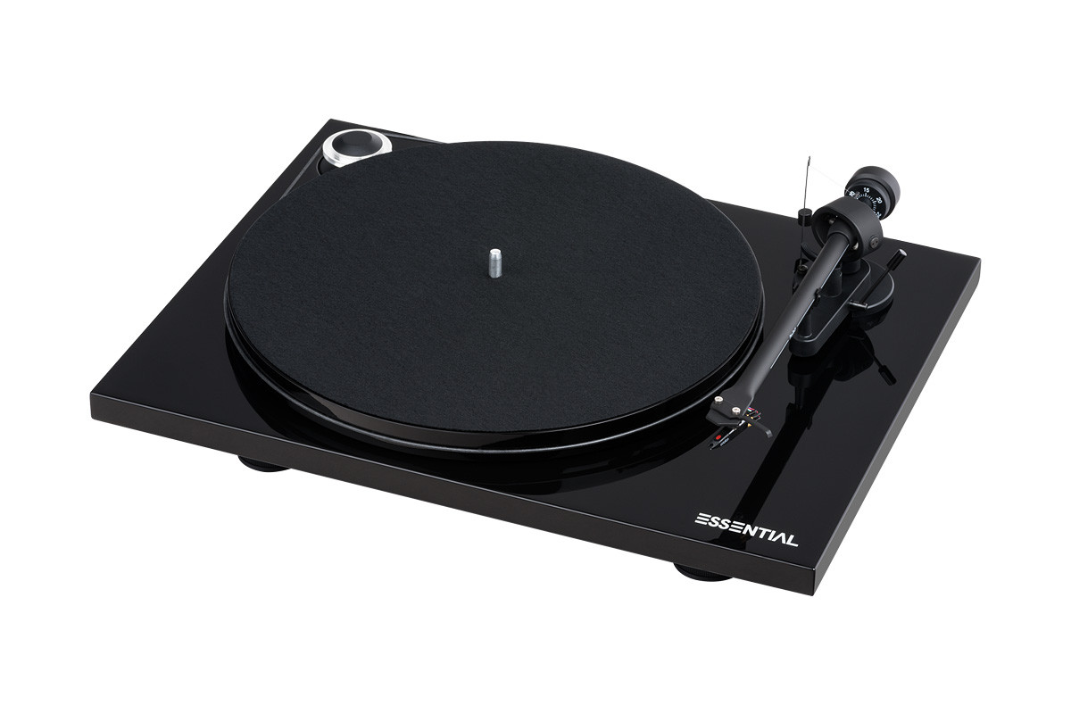 Pro-Ject Essential III BT Black High Gloss - gramofon analogowy