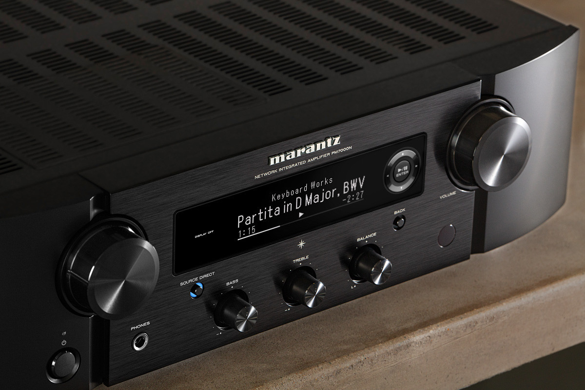 Marantz PM7000N Silver/Gold - wzmacniacz stereo