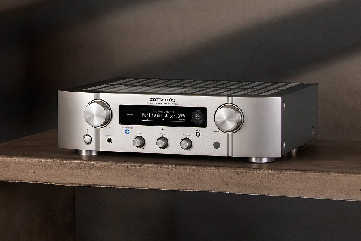 Marantz PM7000N Silver/Gold - wzmacniacz stereo