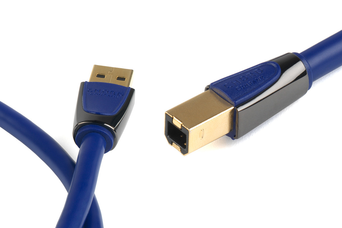 Chord Clearway USB - przewód USB 2.0 A/B o długości 1,5 m