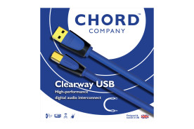Chord Clearway USB - przewód USB 2.0 A/B o długości 3 m
