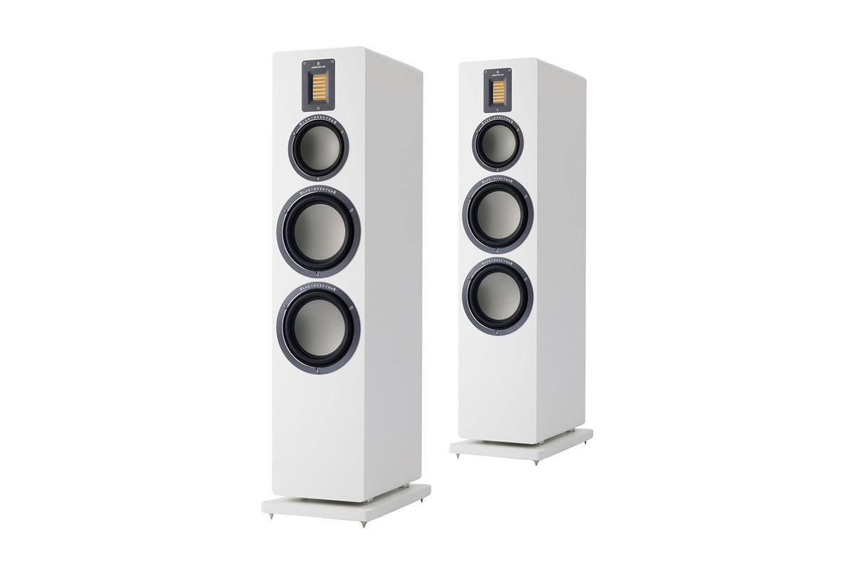 Audiovector QR 7 White Silk - kolumny podłogowe