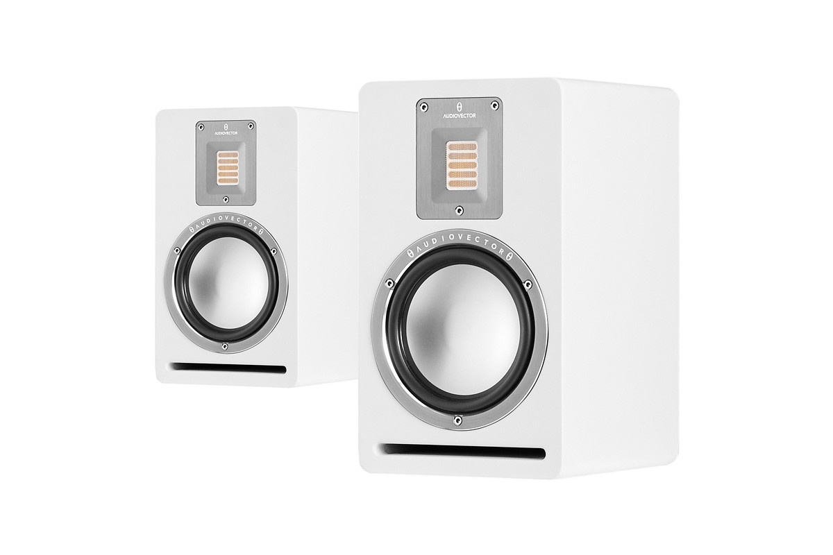 Audiovector QR 1 White Silk - kolumny podstawkowe