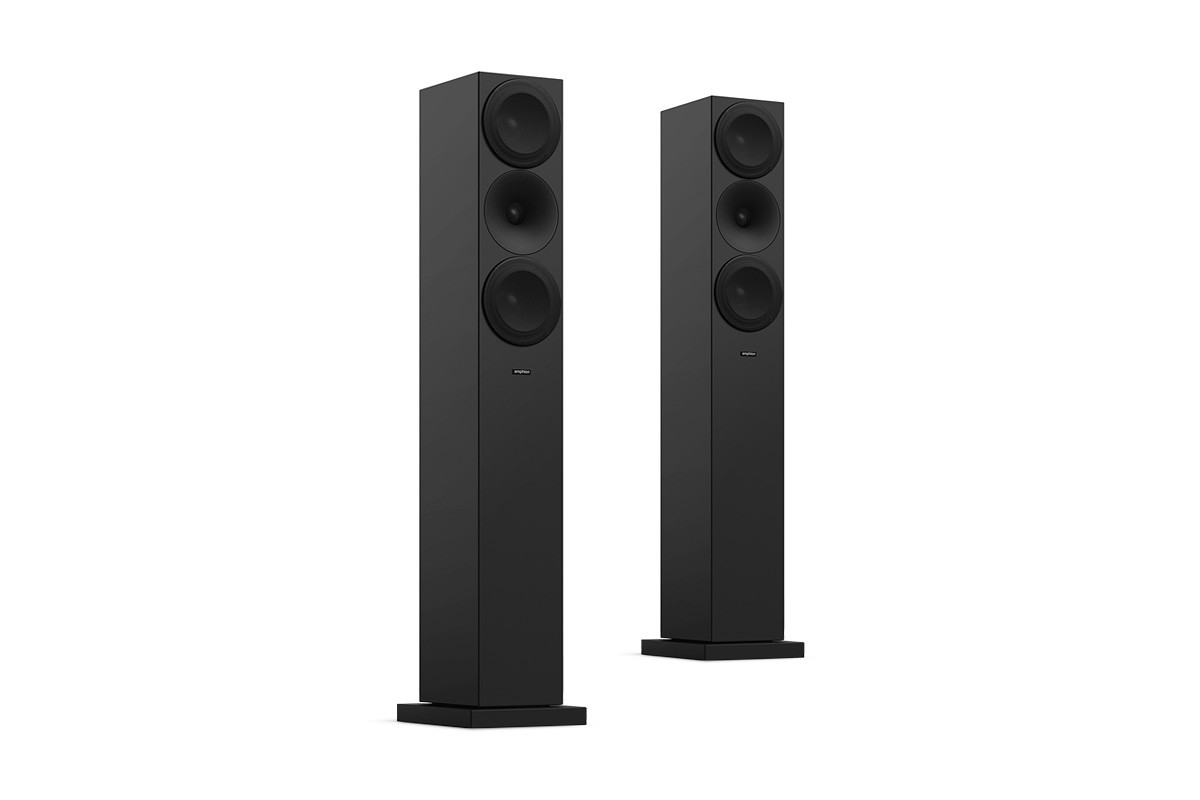 Amphion Helium 520 Black - kolumny podłogowe