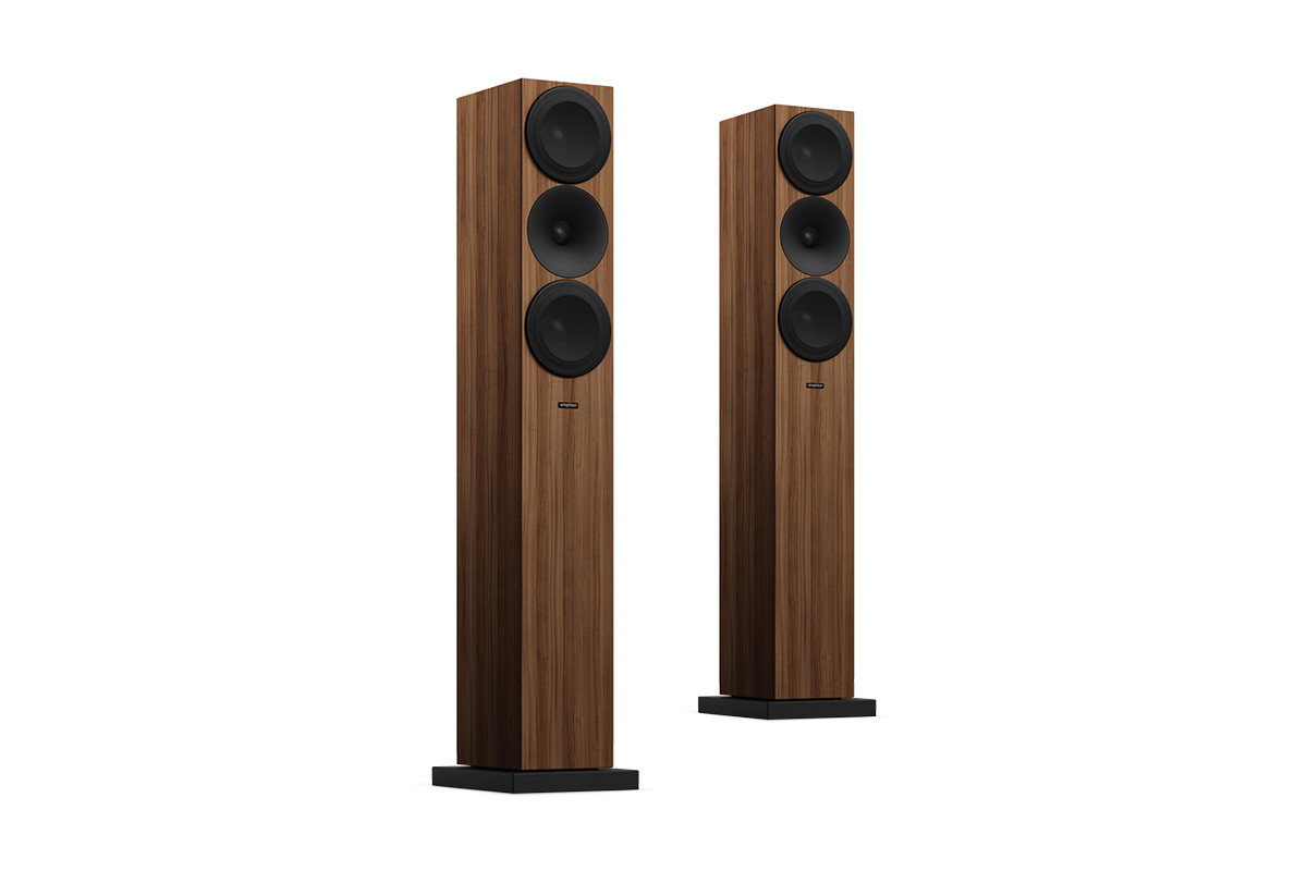 Amphion Helium 520 Walnut - kolumny podłogowe