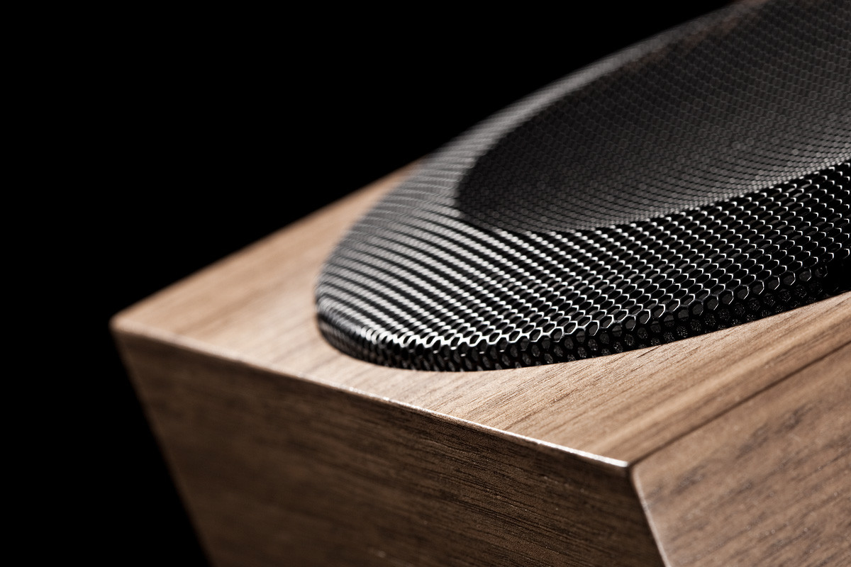 Amphion Helium 520 Walnut - kolumny podłogowe