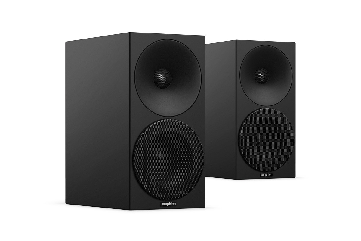 Amphion Helium 510 Black - kolumny podstawkowe