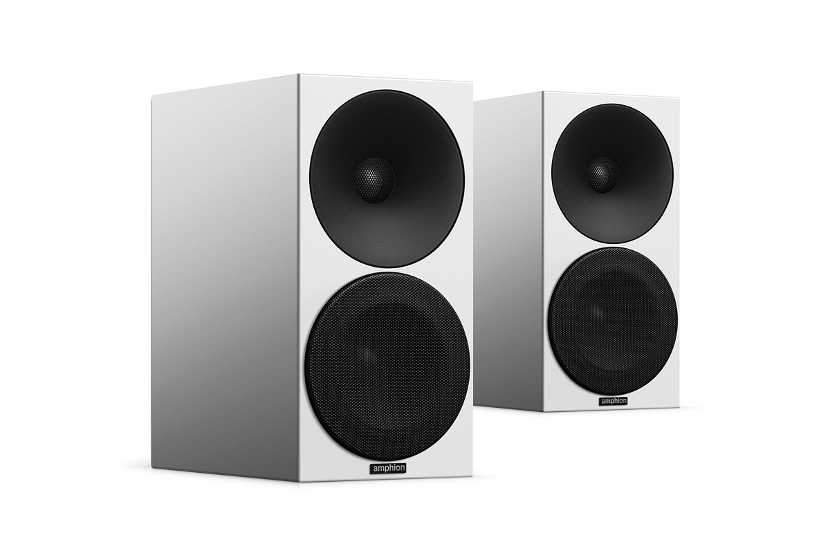 Amphion Helium 510 Standard White - kolumny podstawkowe