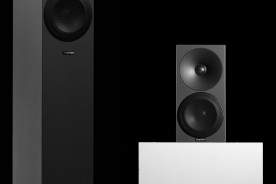 Amphion Helium 410 Walnut - kolumny podstawkowe