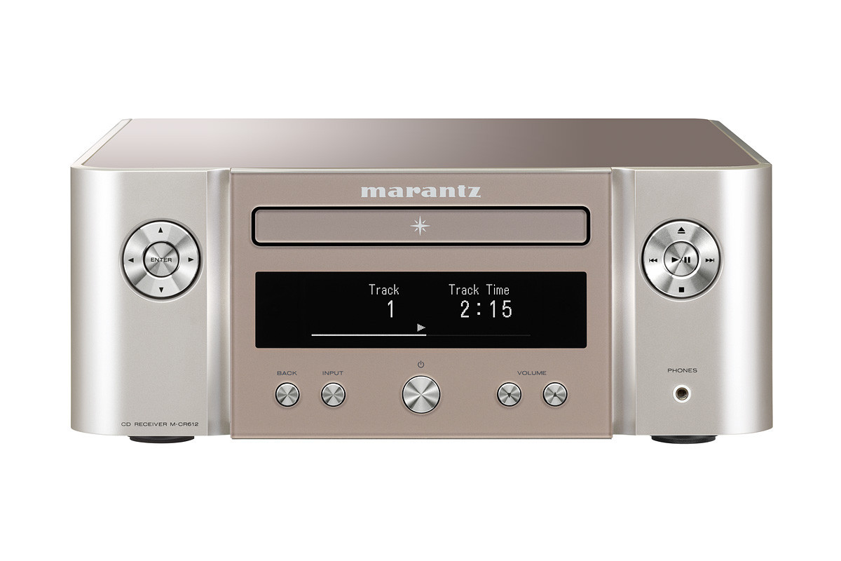 Marantz Melody X | M-CR612 Silver/Gold - amplituner stereo z odtwarzaczem CD