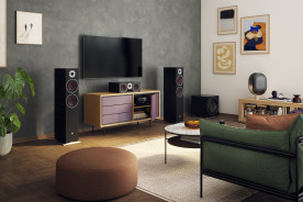 Dali Oberon 7 Dark Walnut - kolumny podłogowe