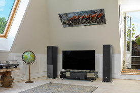 Dali Oberon 7 Light Oak - kolumny podłogowe