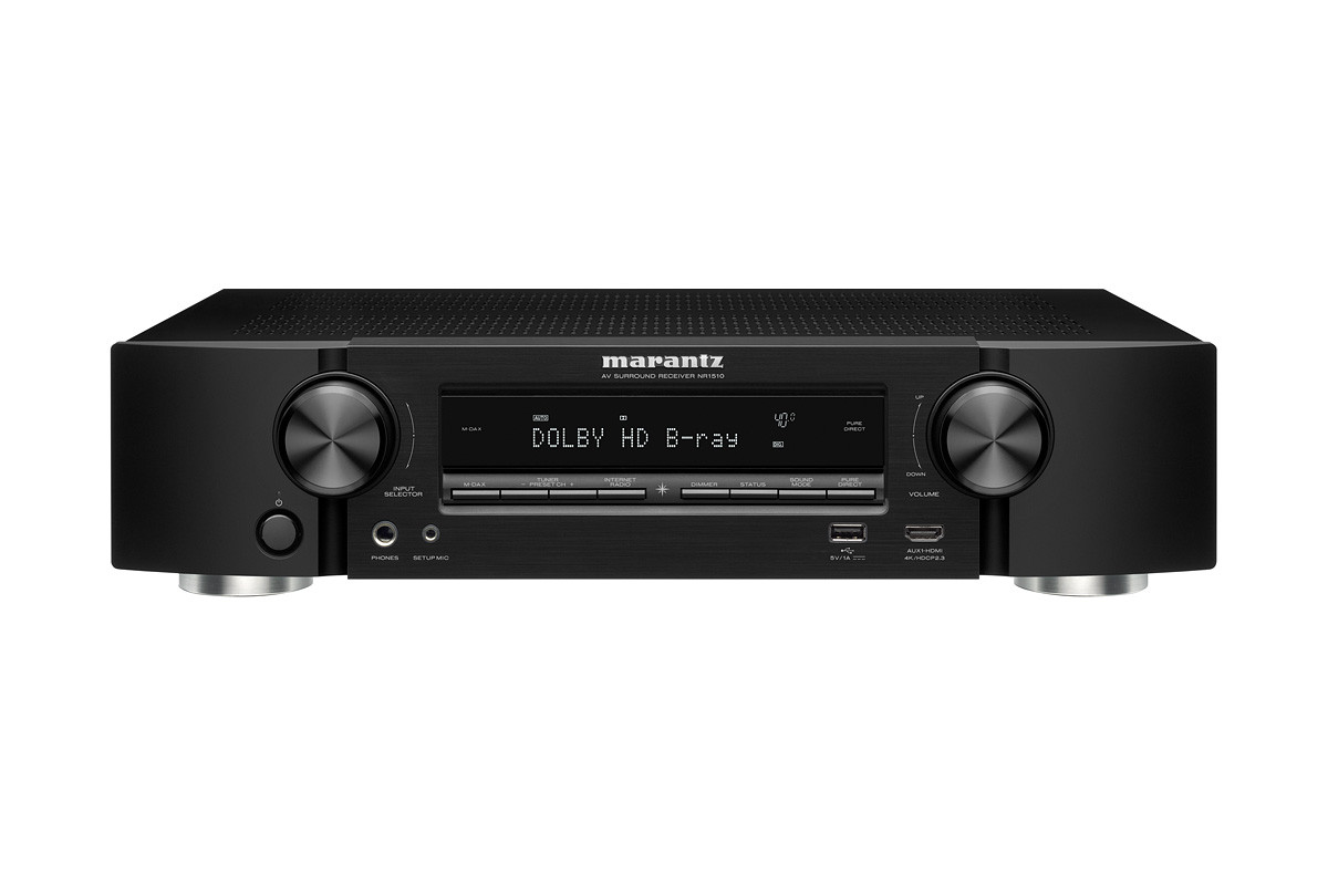 Marantz NR1510 Black - amplituner wielokanałowy