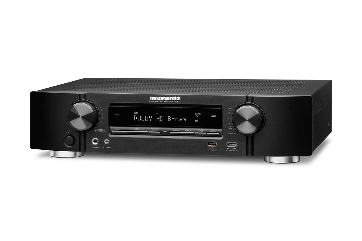 Marantz NR1510 Black - amplituner wielokanałowy Marantz NR1510 Black - amplituner wielokanałowy