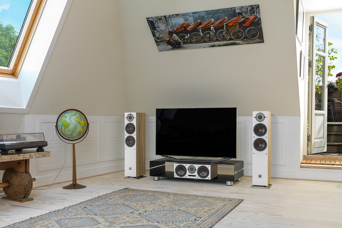 Dali Oberon 5 Black Ash - kolumny podłogowe