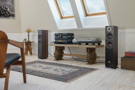 Dali Oberon 5 Dark Walnut - kolumny podłogowe