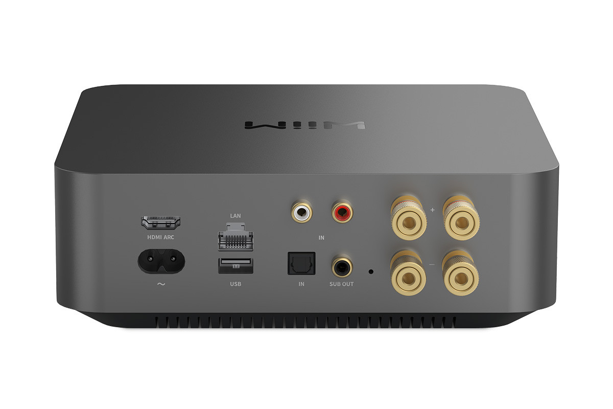 WiiM Amp Pro ダークグレー WiiM Amp Pro Dark Grey - system audio typu 