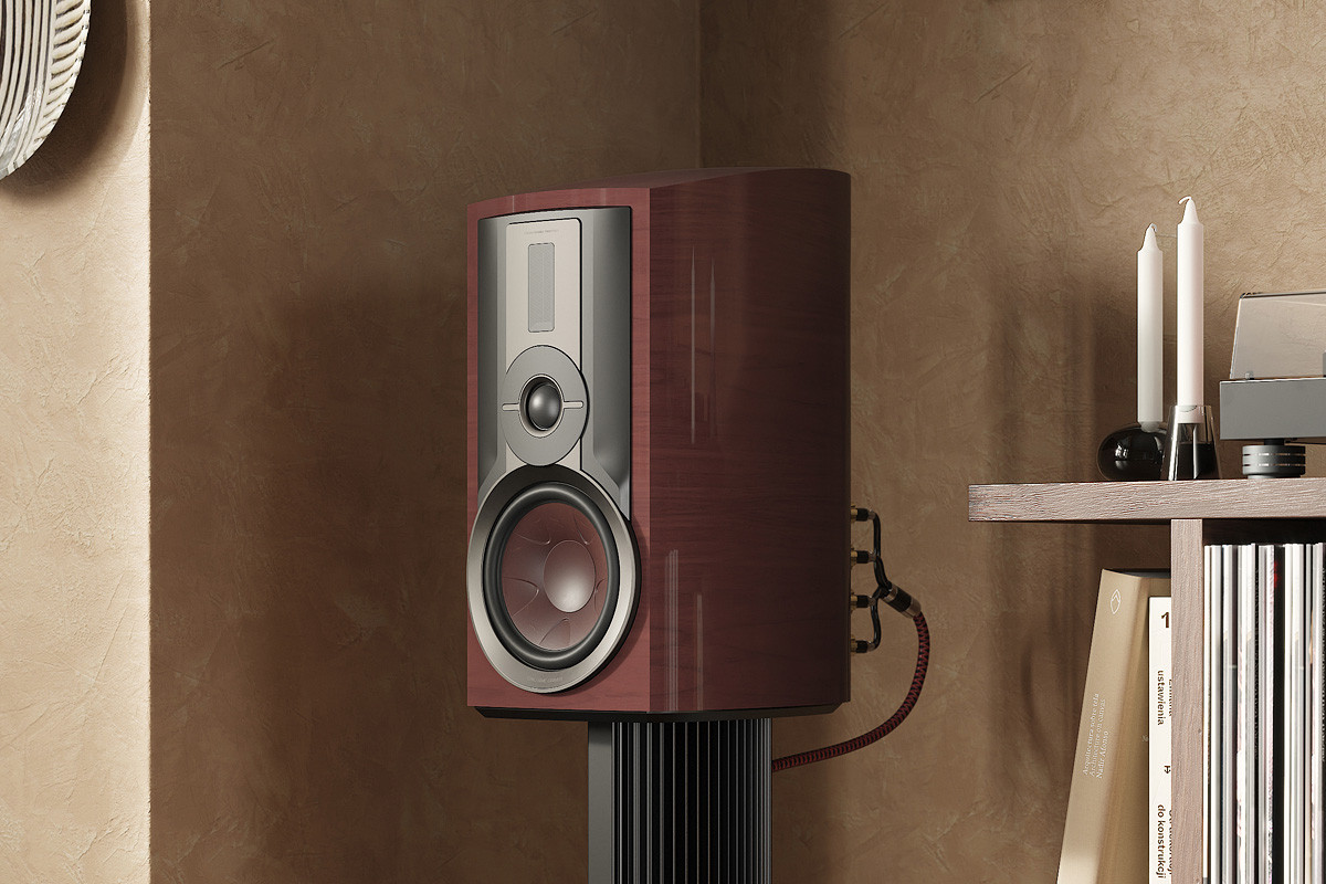 Dali Epikore 3 Maroon High Gloss Lacquer - kolumny podstawkowe