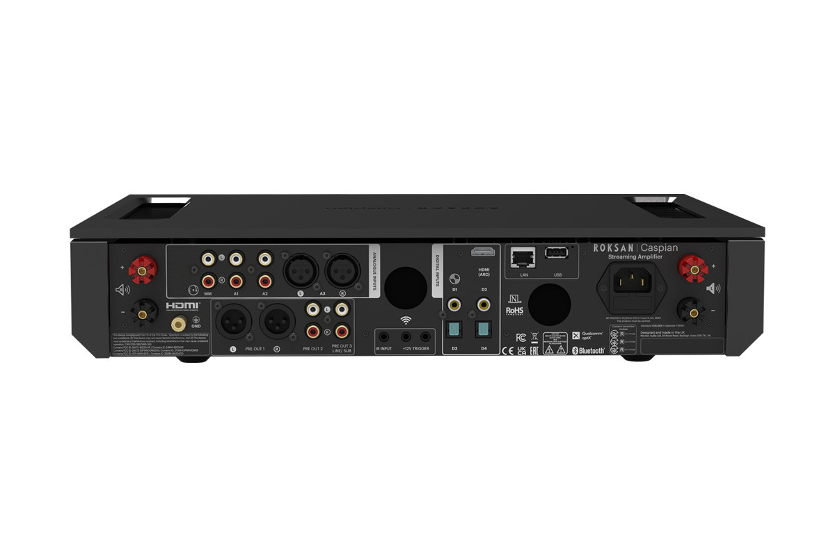 Roksan Caspian 4G Streaming Black - wzmacniacz stereo Roksan Caspian 4G Streaming Black - wzmacniacz stereo