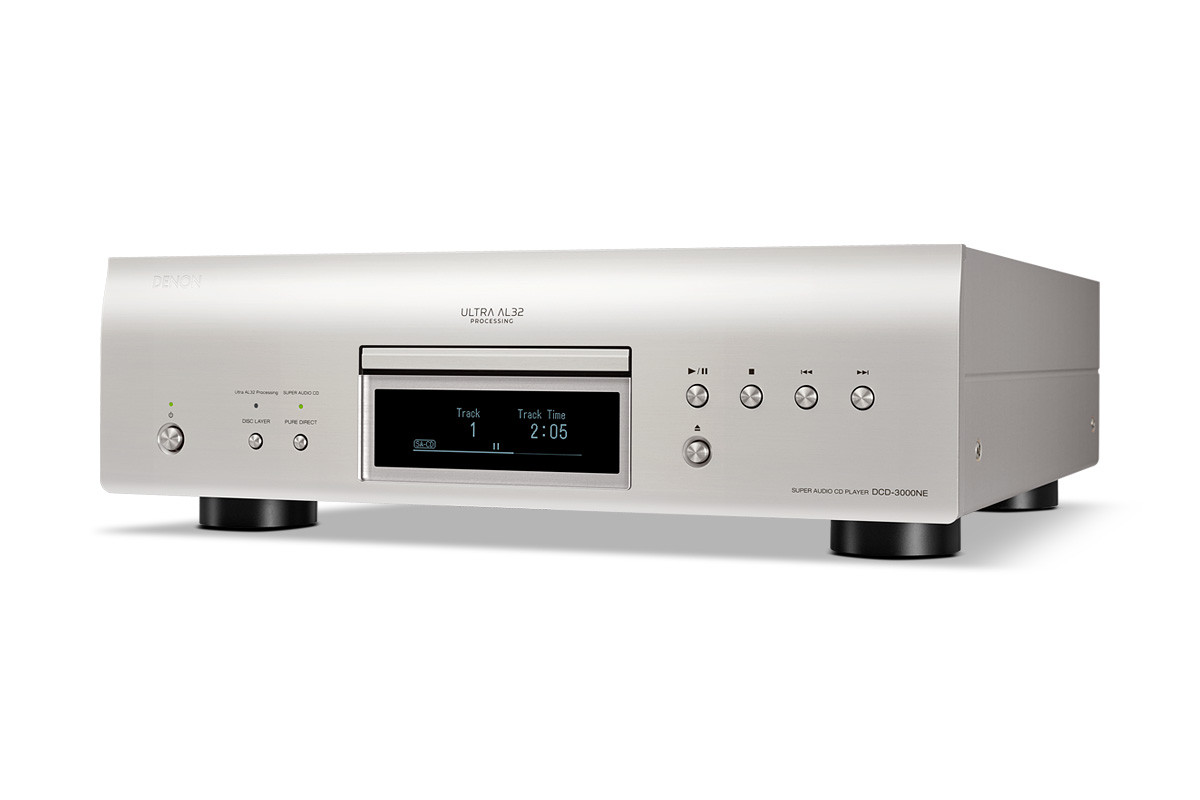 Denon DCD-3000NE Premium Silver - odtwarzacz płyt CD/SACD