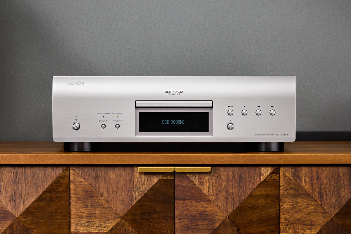 Denon DCD-3000NE Premium Silver - odtwarzacz płyt CD/SACD