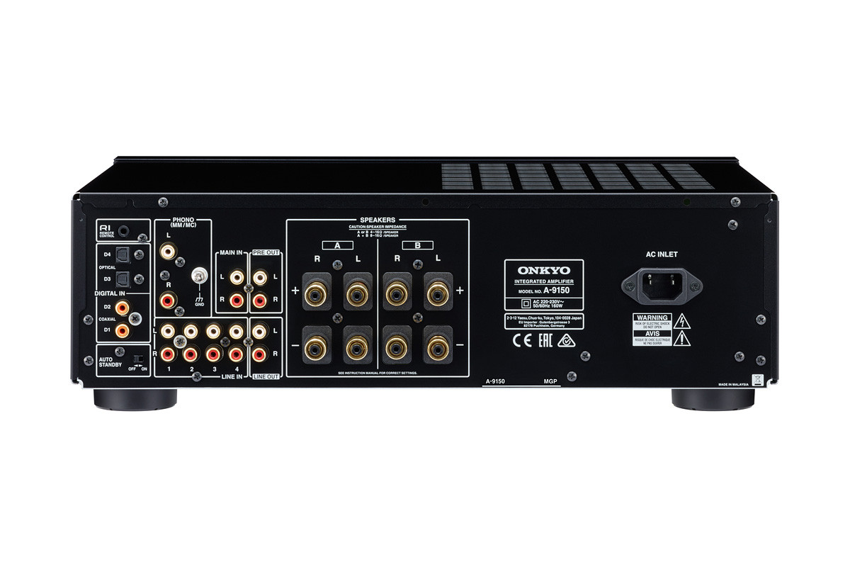 Onkyo A-9150 Black - wzmacniacz stereo Onkyo A-9150 Black - wzmacniacz stereo