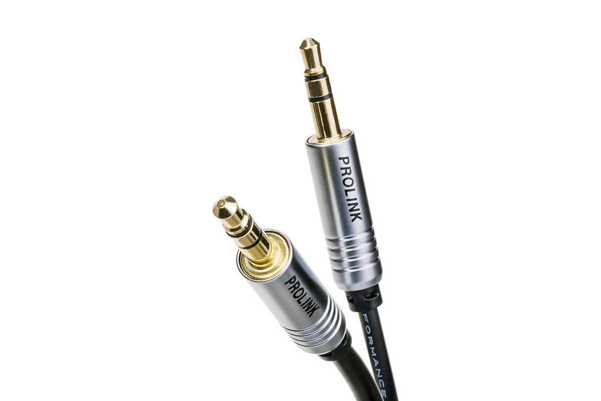 Prolink Futura Slim FSL 205/1 - przewód mini jack 3,5 mm stereo/mini jack 3,5 mm stereo o długości 1 m